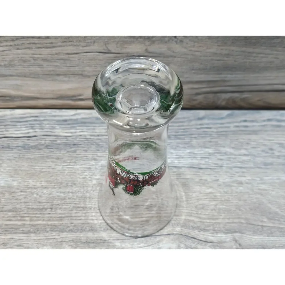 Budweiser 1991 Clydesdales Beer Pilsner Drinking Glass
